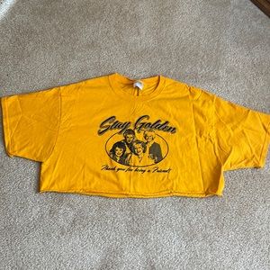Golden girls crop top